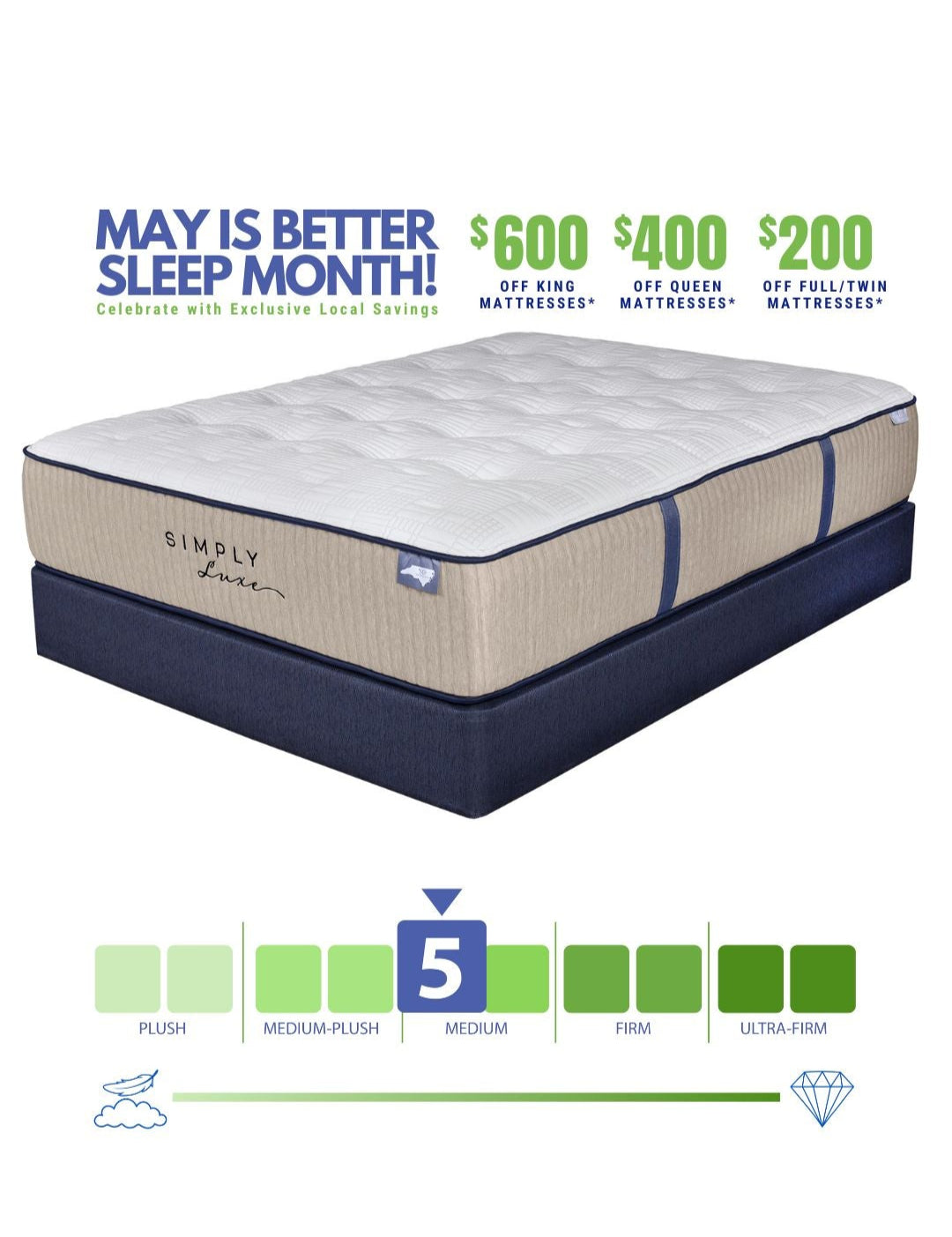 Simply Luxe Artisan Plush Mattress