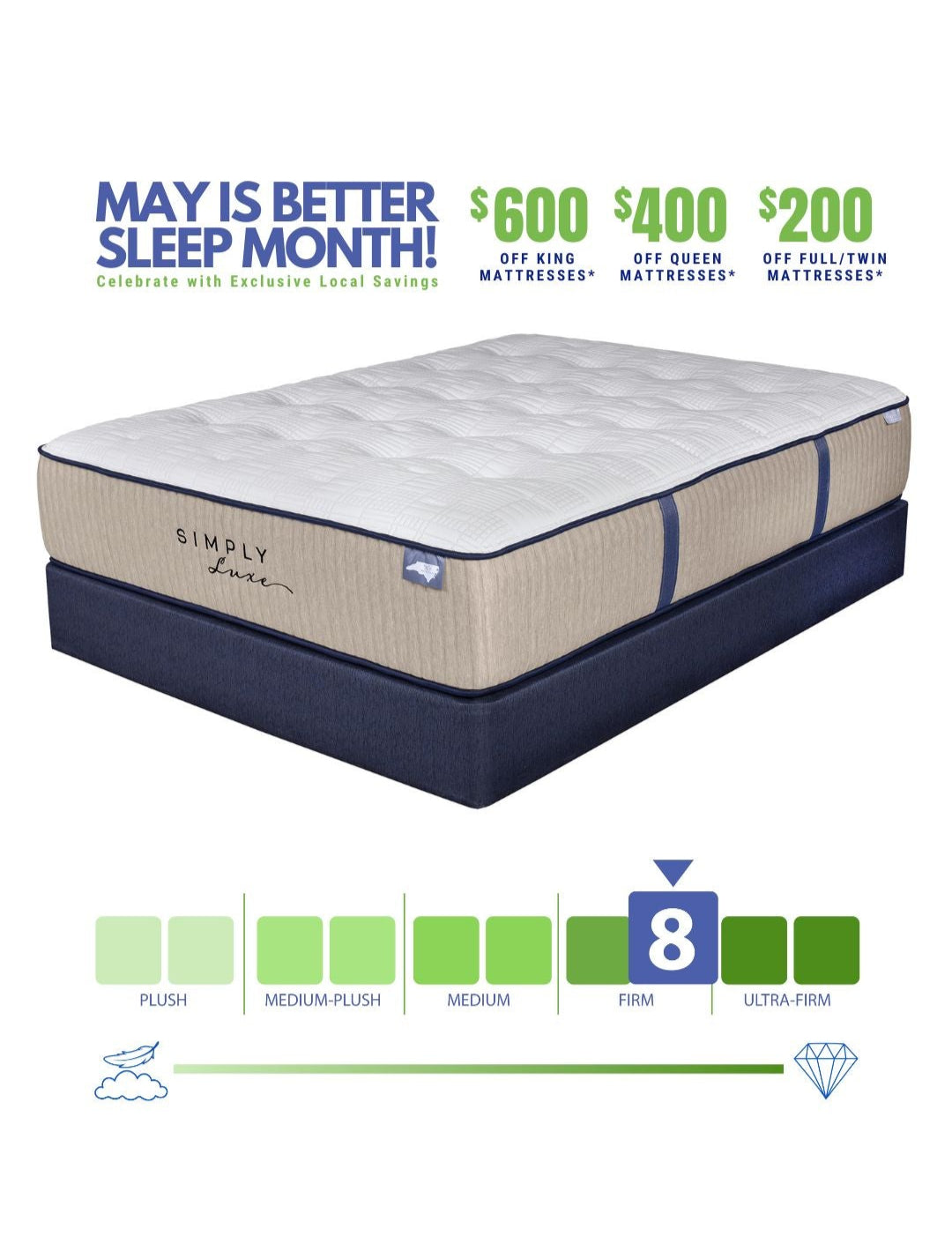Simply Luxe Artisan Ultra Firm Mattress