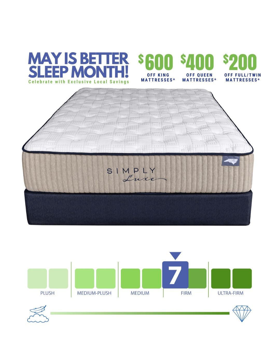 Simply Luxe Touch Firm Mattress